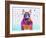 Bull Terrier XI-Fernando Palma-Framed Giclee Print