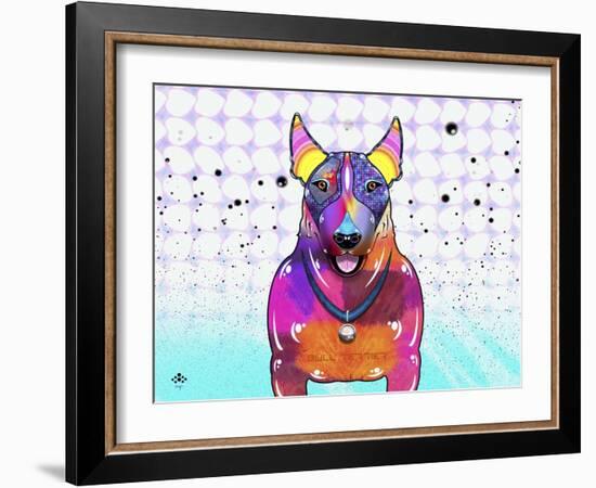 Bull Terrier XI-Fernando Palma-Framed Giclee Print