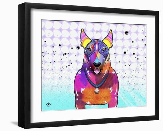 Bull Terrier XI-Fernando Palma-Framed Giclee Print