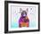 Bull Terrier XI-Fernando Palma-Framed Giclee Print