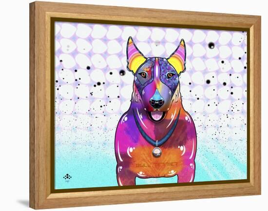 Bull Terrier XI-Fernando Palma-Framed Premier Image Canvas