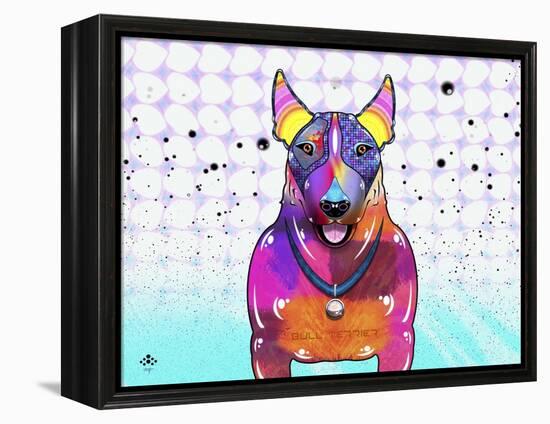 Bull Terrier XI-Fernando Palma-Framed Premier Image Canvas