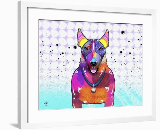 Bull Terrier XI-Fernando Palma-Framed Giclee Print