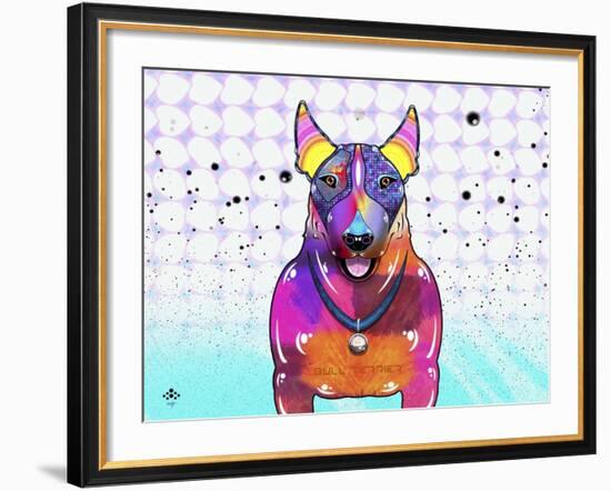 Bull Terrier XI-Fernando Palma-Framed Giclee Print