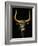 Bull with Horns of Gilded Wood, Black Steatite Rhyton (1700-1400 BCE), Minoan-null-Framed Giclee Print