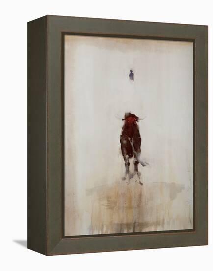 Bull-Daniel Cacouault-Framed Premier Image Canvas