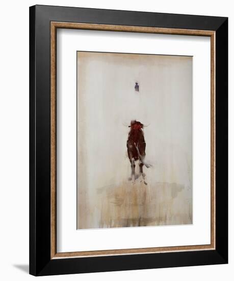 Bull-Daniel Cacouault-Framed Giclee Print