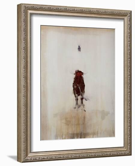 Bull-Daniel Cacouault-Framed Giclee Print