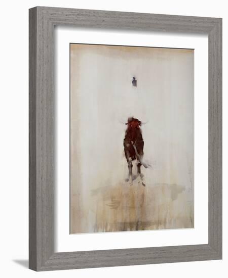 Bull-Daniel Cacouault-Framed Giclee Print