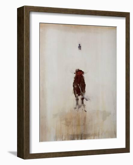 Bull-Daniel Cacouault-Framed Giclee Print