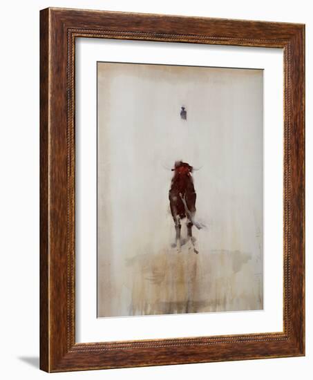 Bull-Daniel Cacouault-Framed Giclee Print