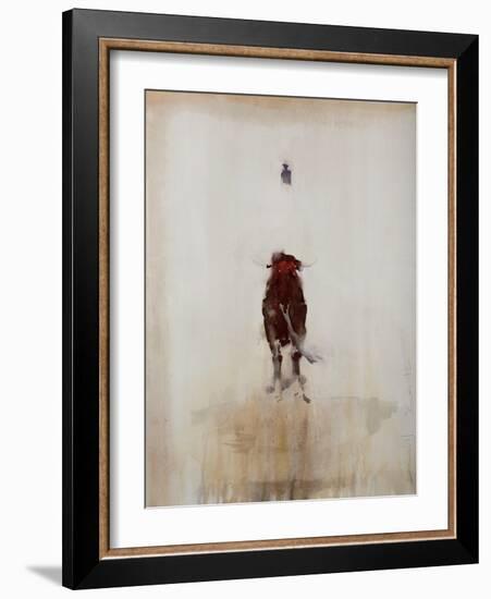 Bull-Daniel Cacouault-Framed Giclee Print