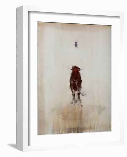 Bull-Daniel Cacouault-Framed Giclee Print