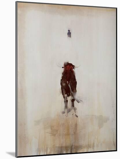 Bull-Daniel Cacouault-Mounted Giclee Print