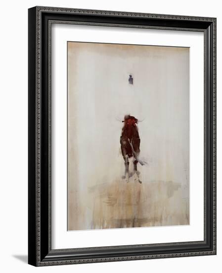 Bull-Daniel Cacouault-Framed Giclee Print