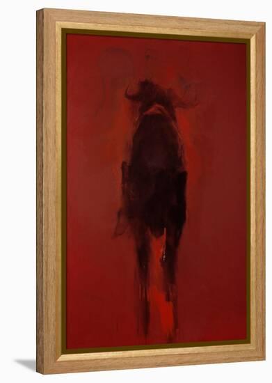 Bull-Daniel Cacouault-Framed Premier Image Canvas