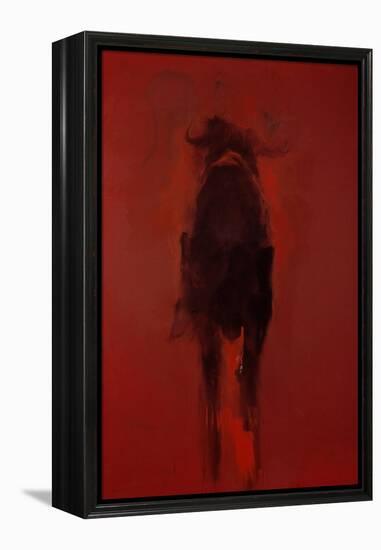 Bull-Daniel Cacouault-Framed Premier Image Canvas