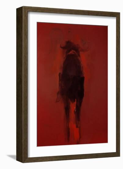 Bull-Daniel Cacouault-Framed Giclee Print