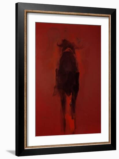 Bull-Daniel Cacouault-Framed Giclee Print