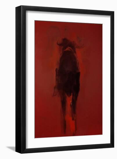 Bull-Daniel Cacouault-Framed Giclee Print