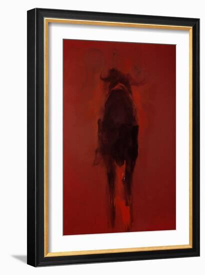 Bull-Daniel Cacouault-Framed Giclee Print