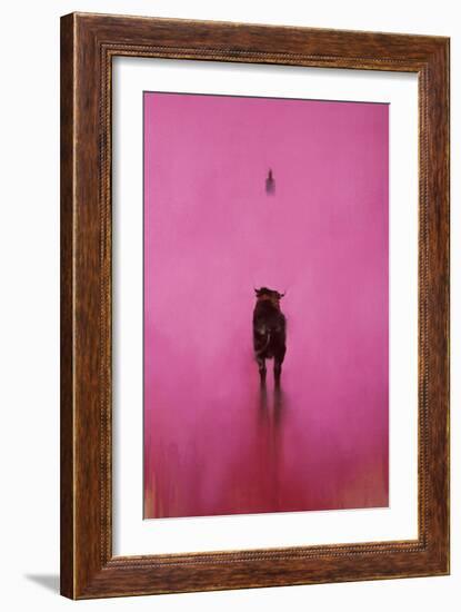 Bull-Daniel Cacouault-Framed Giclee Print