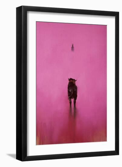 Bull-Daniel Cacouault-Framed Giclee Print