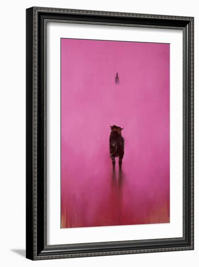 Bull-Daniel Cacouault-Framed Giclee Print