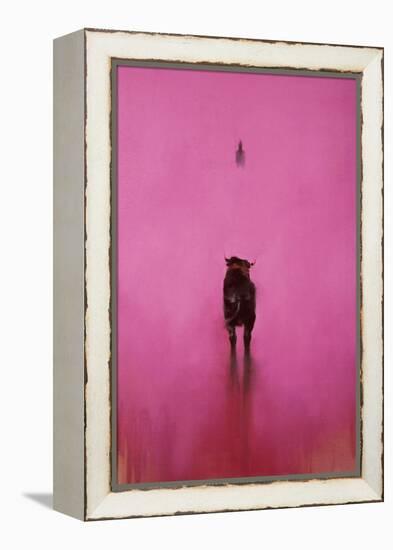 Bull-Daniel Cacouault-Framed Premier Image Canvas