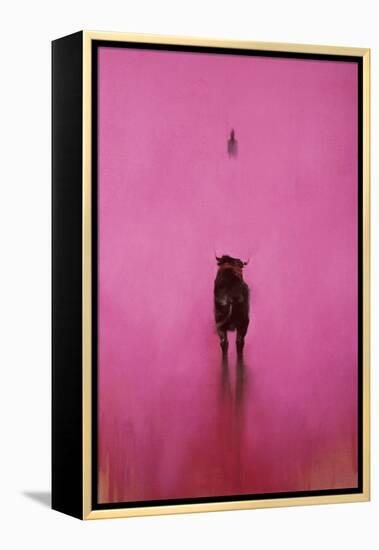 Bull-Daniel Cacouault-Framed Premier Image Canvas