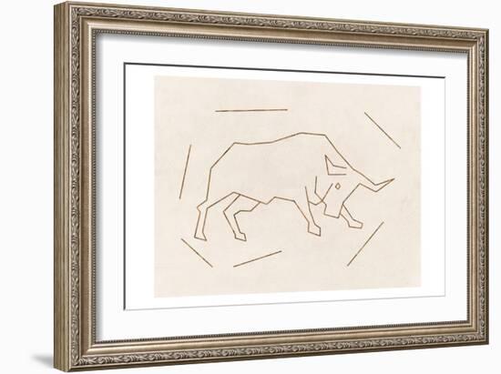 Bull-Sheldon Lewis-Framed Art Print