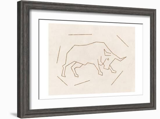 Bull-Sheldon Lewis-Framed Art Print