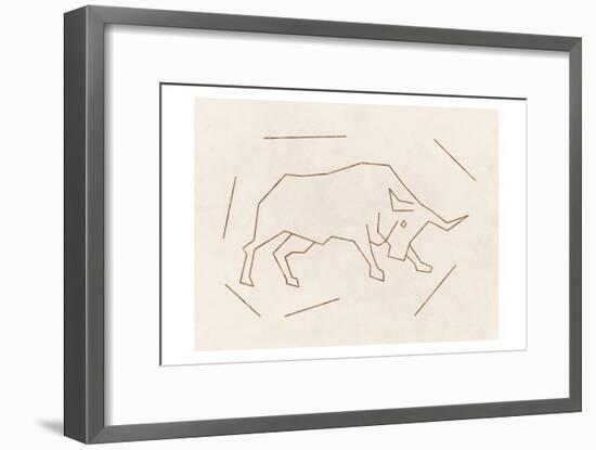 Bull-Sheldon Lewis-Framed Art Print