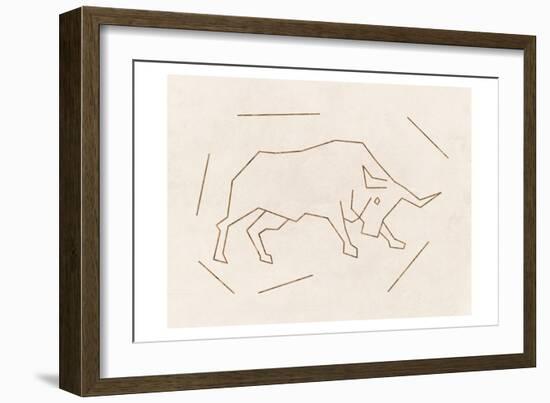 Bull-Sheldon Lewis-Framed Art Print