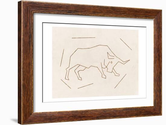 Bull-Sheldon Lewis-Framed Art Print