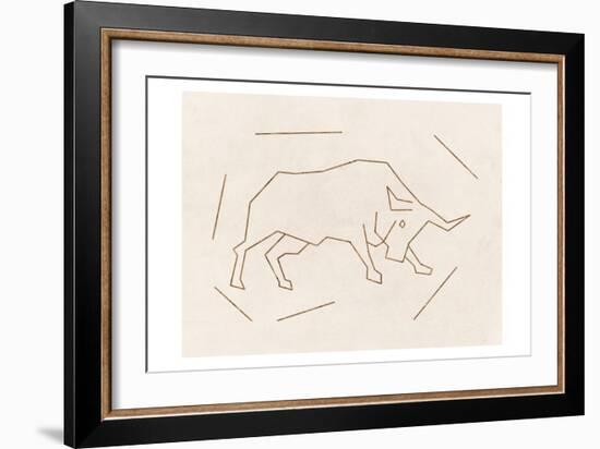 Bull-Sheldon Lewis-Framed Art Print