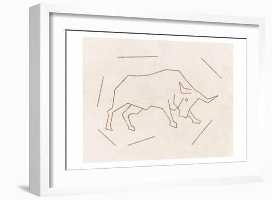 Bull-Sheldon Lewis-Framed Art Print