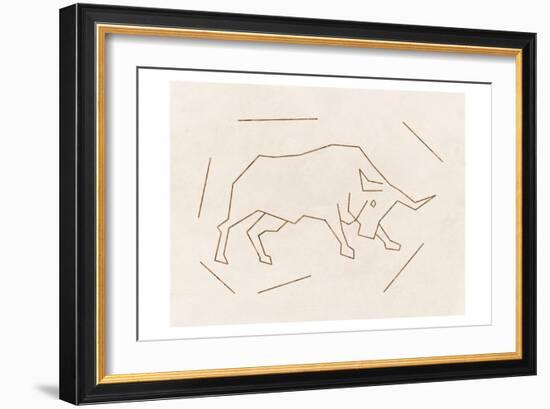 Bull-Sheldon Lewis-Framed Art Print