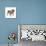 Bulldog Abstract Circles-Ron Magnes-Mounted Giclee Print displayed on a wall