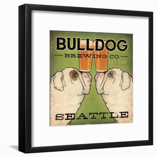 Bulldog Brewing Seattle-Ryan Fowler-Framed Art Print