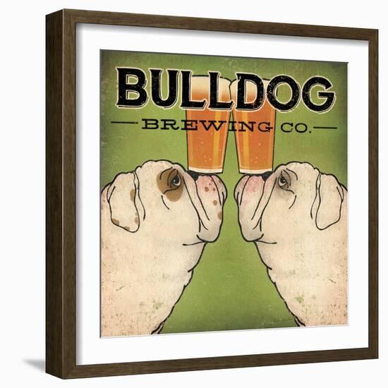 Bulldog Brewing-Ryan Fowler-Framed Art Print