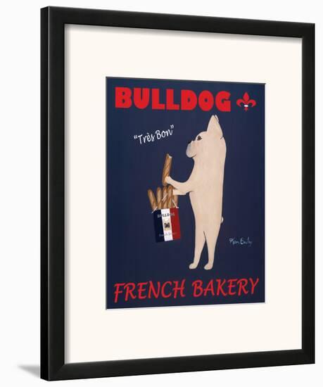 Bulldog French Bakery-Ken Bailey-Framed Art Print