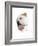 Bulldog Licking the Screen-null-Framed Photographic Print