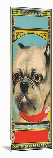 Bulldog Tobacco Label-Lantern Press-Mounted Art Print