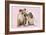 Bulldog X2 Puppies-null-Framed Photographic Print