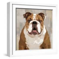 Bulldog-Keri Rodgers-Framed Giclee Print