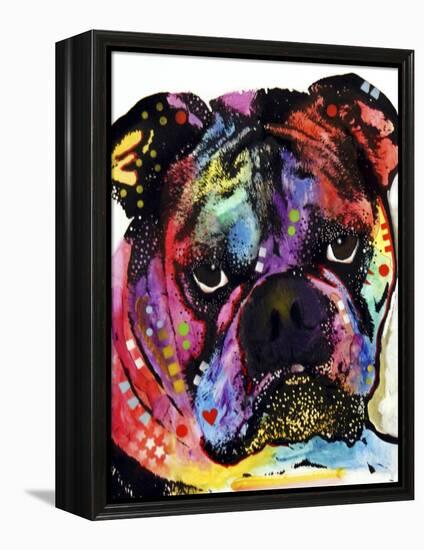 Bulldog-Dean Russo-Framed Premier Image Canvas