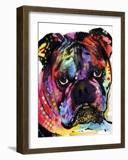 Bulldog-Dean Russo-Framed Giclee Print