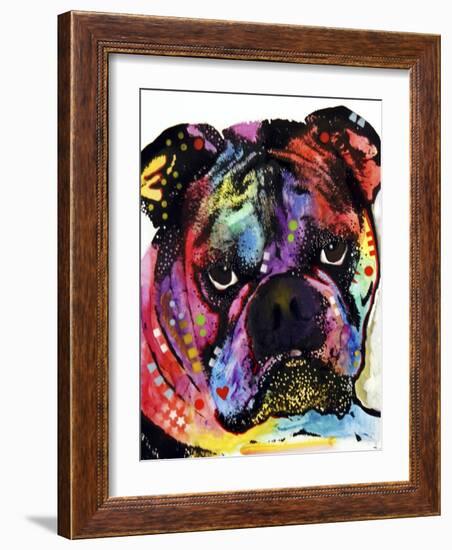 Bulldog-Dean Russo-Framed Giclee Print