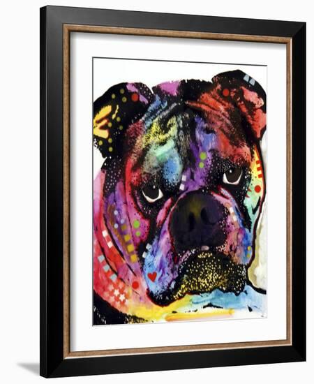 Bulldog-Dean Russo-Framed Giclee Print